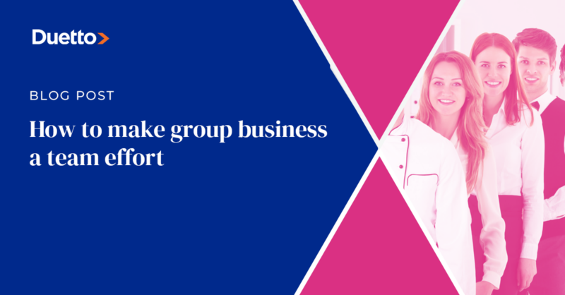 How to make group business a team effort