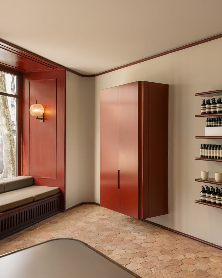 Aesop Ternes in Paris designed by Jakob Sprenger