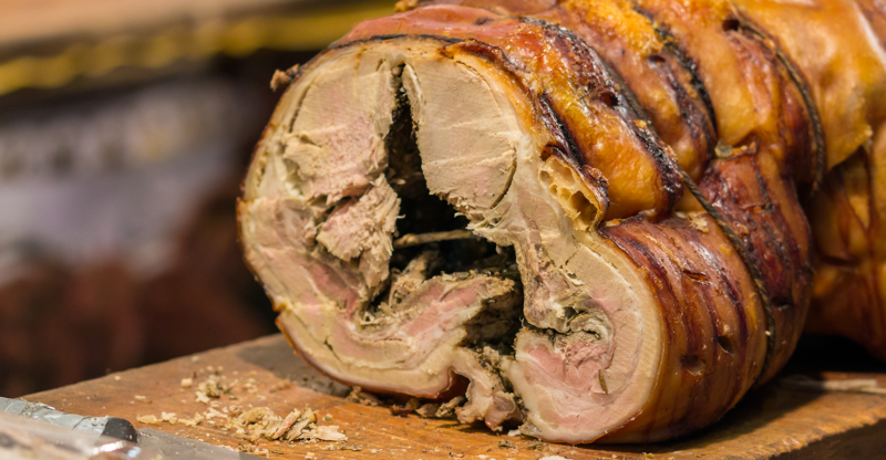 Roast pig, ancient grains and Perkins’ menu mission