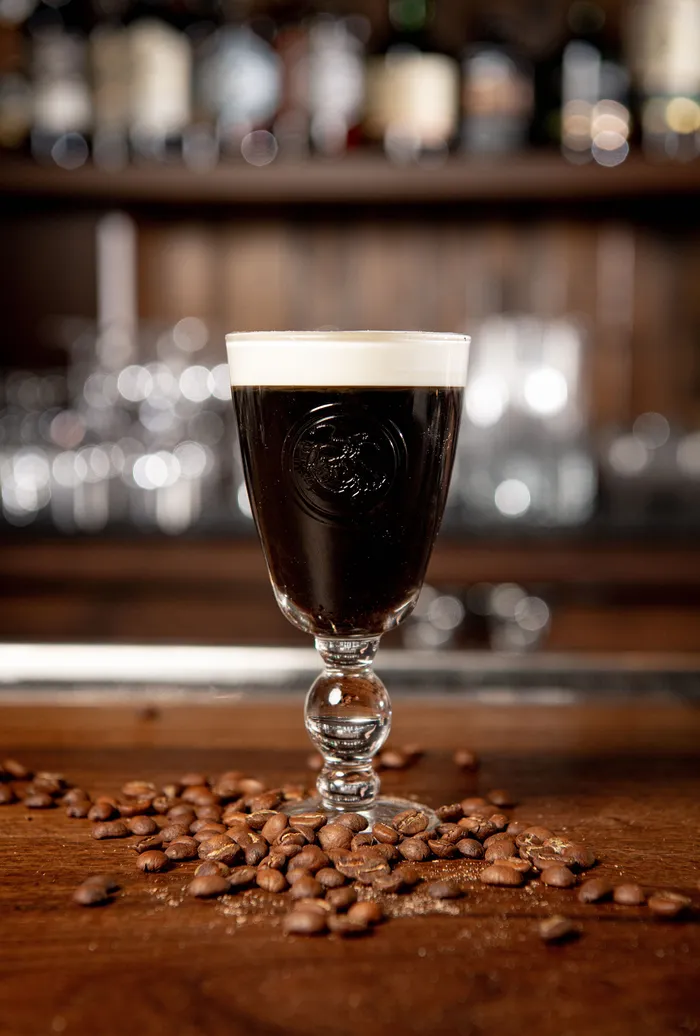 The Dead Rabbit’s famous Irish Coffee