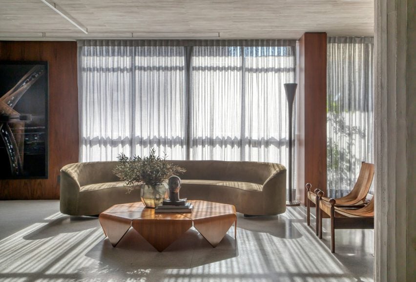 Interior of Brazilian apartment