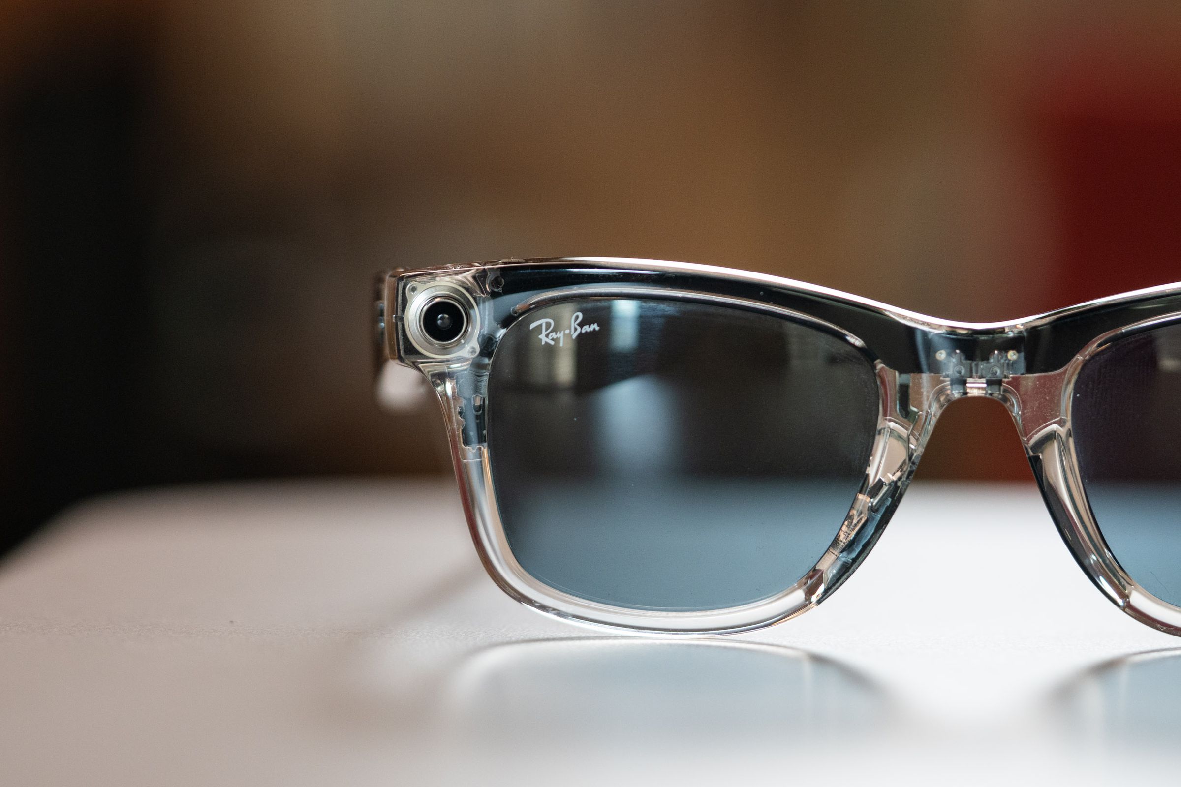 Meta’s new Ray-Ban Meta clear frames