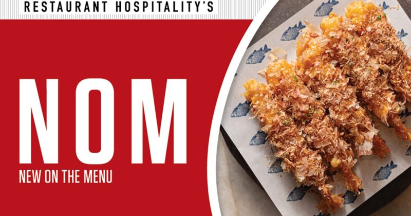 New on the menu: Street corn arancini and cacio e pepe dumplings