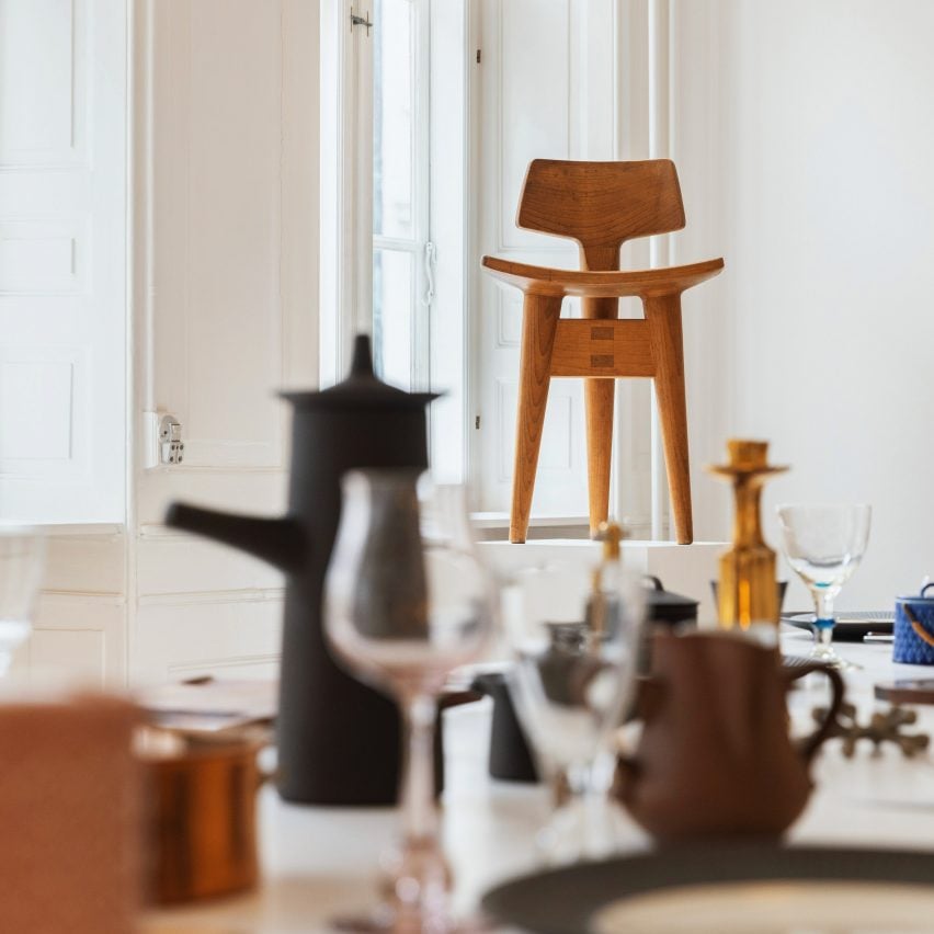 Sculptors Stool in Jens Quistgaard Around The Table