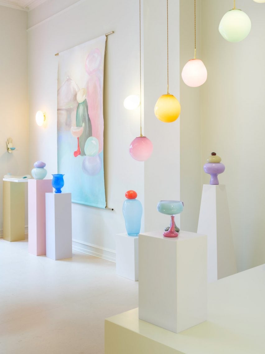 Pendant lamps of Flagship Store by Helle Mardahl