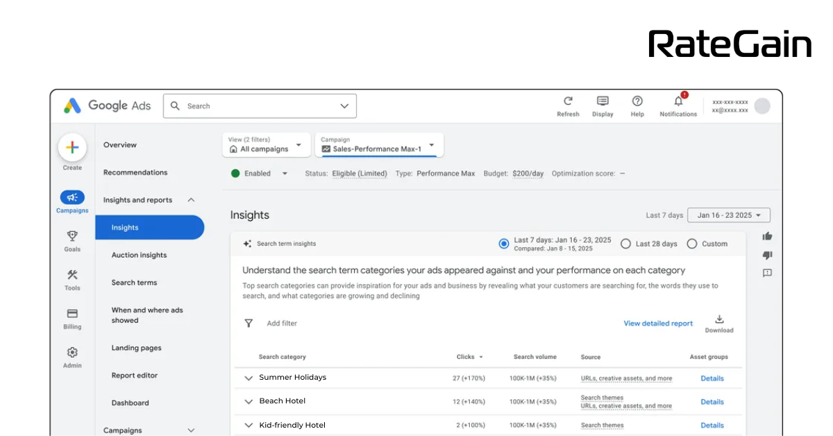 Use the new source column in search terms insights to see where your queries are coming from