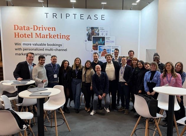 triptease team at our ITB stand