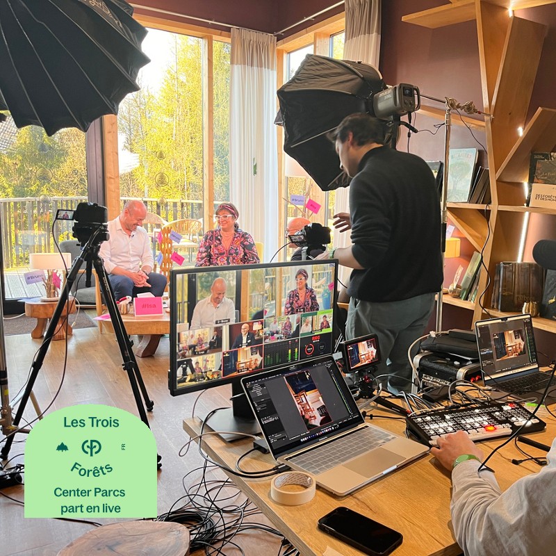 Center Parcs Part en Live !