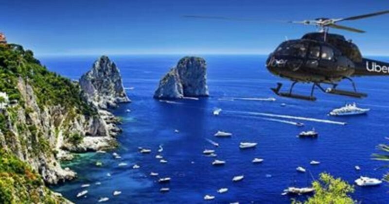 Uber arrives on the Amalfi Coast in time…