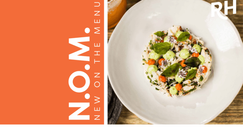 New on the Menu: Crab tostada and sweet-and-savory caviar service