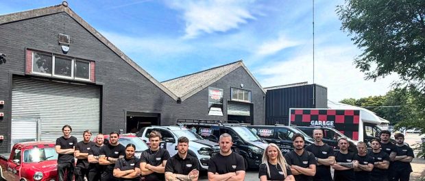 Team Garage Style outside new HQ