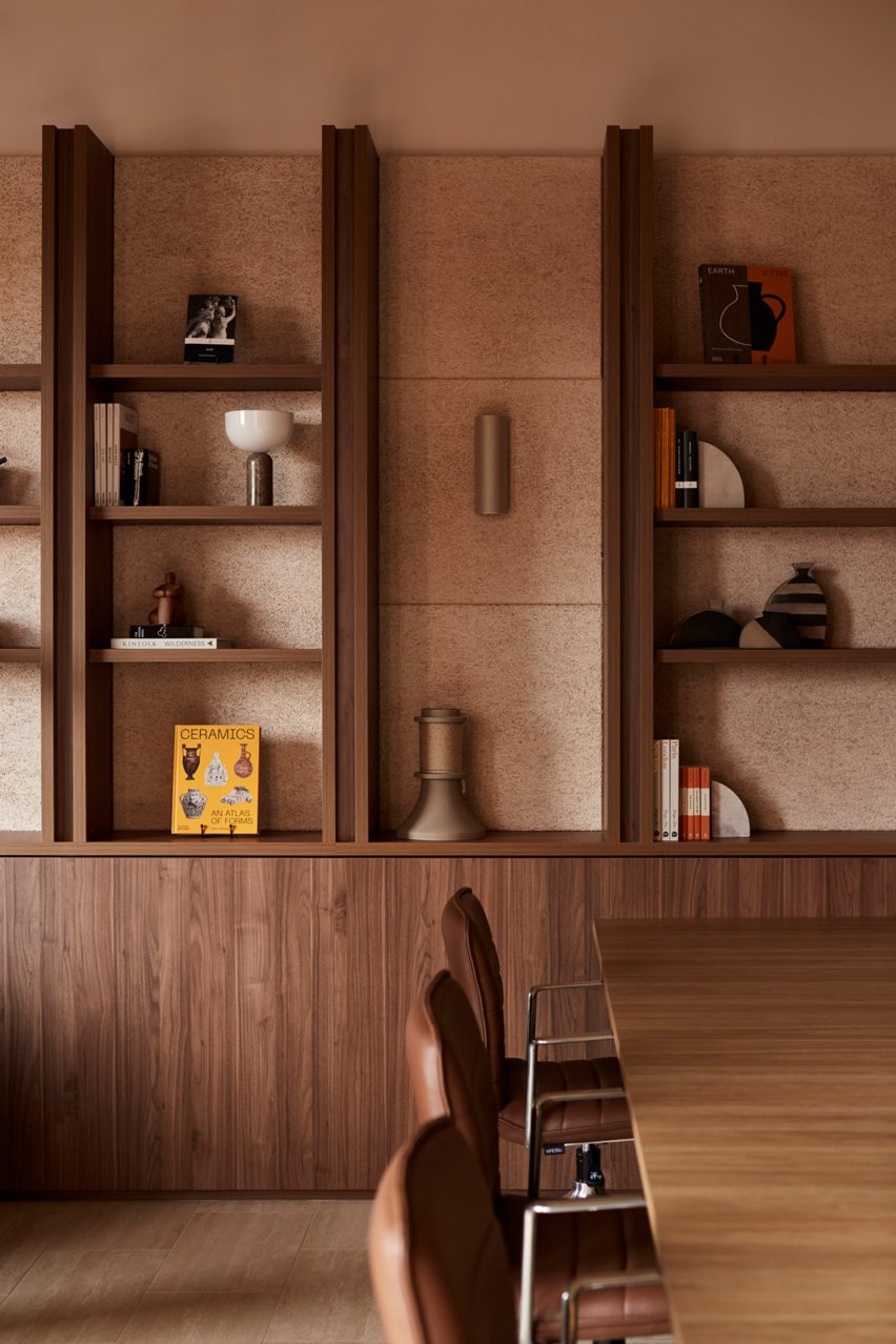 Shelving in Forum co-working at Sixty-five Dover in Cremorne, Melbourne, by Foolscap Studio