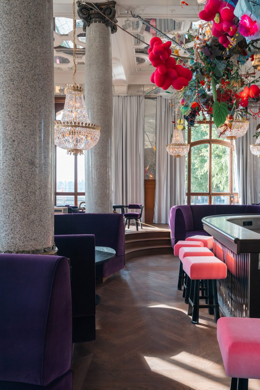 Former ballrom space within Les Trois Rois updated by Herzog & de Meuron
