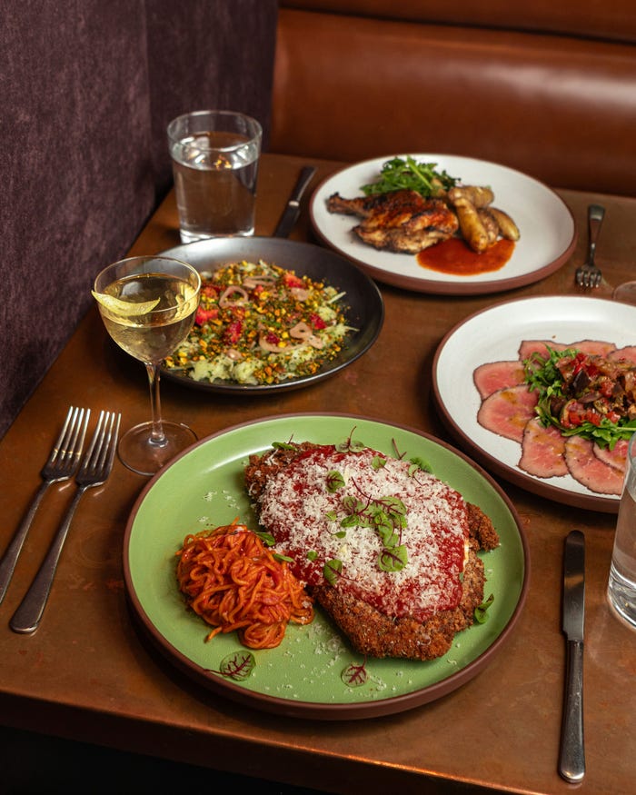 Dishes at Metsi’s.