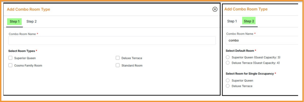 Max - Room Type Feature: Combo Room