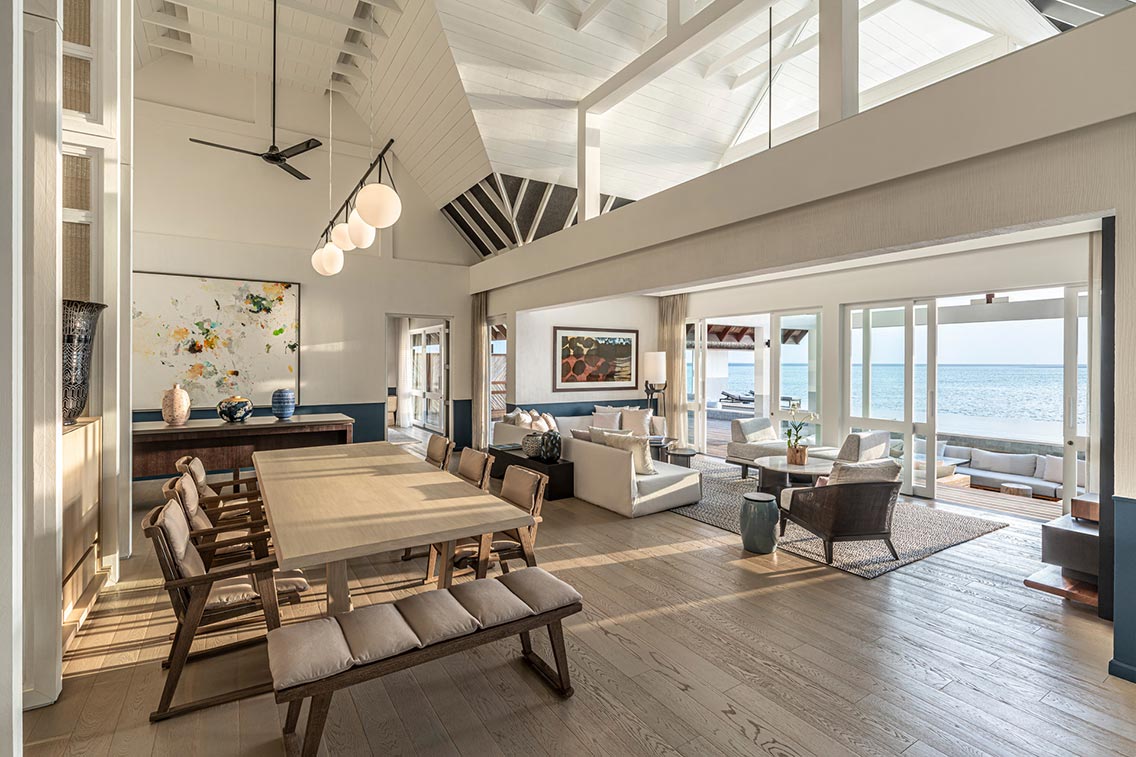 Four Seasons Landaa Giraavaru, Maldives designed by Avalon Collective | Hotel & Resort Design
