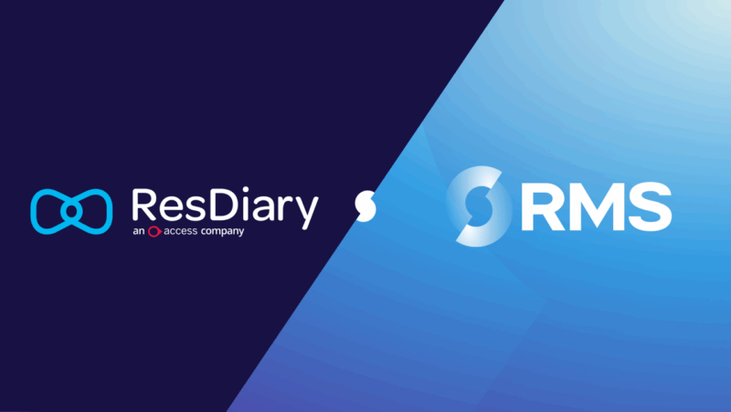 RMS integrates with ResDiary to simplify table reservation management