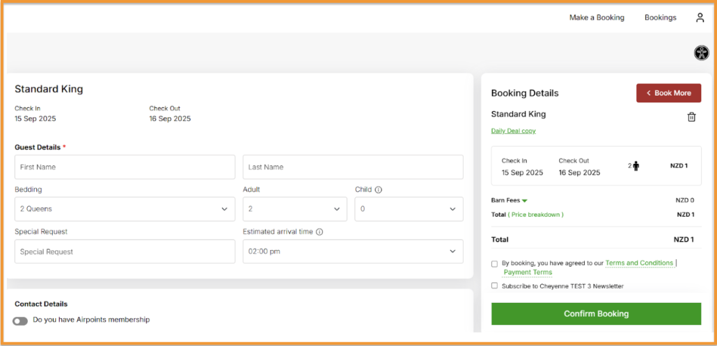 Travel Agent Booking Engine