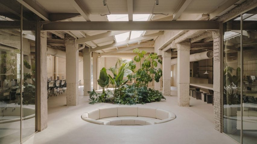 Blow models office