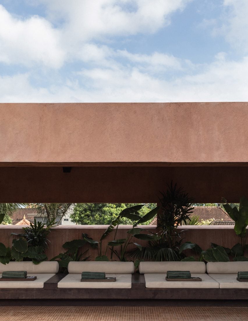 Rooftop pool at Further Hotel Bali