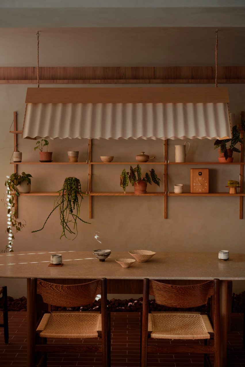 Interiors of In a Park, Singapore, designed by L Architects