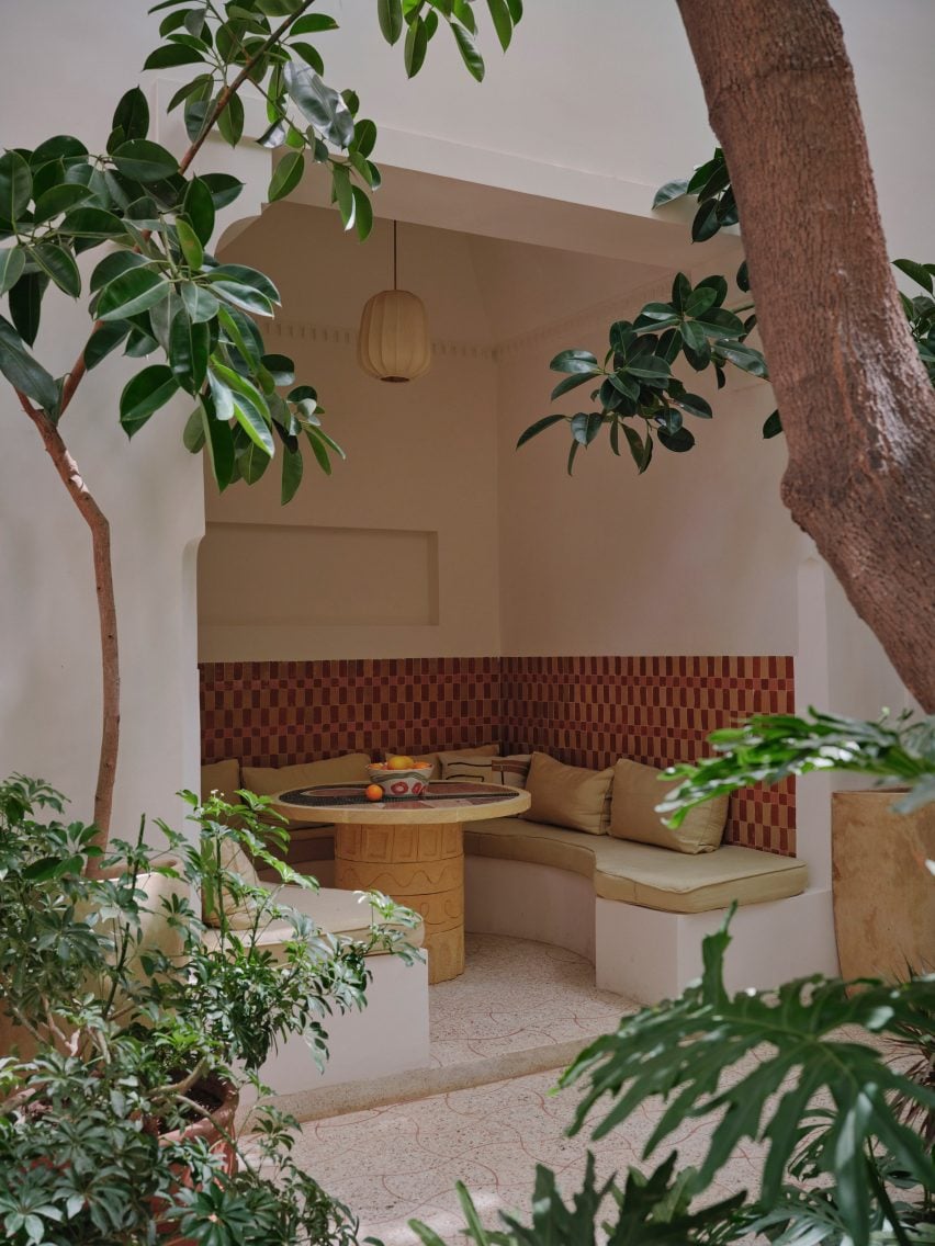 Rosemary riad hotel in Marrakech designed by LRNCE