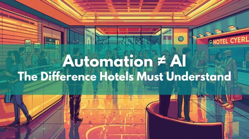 Automation & AI: Why Hotels Need the Basics Before the Brilliance