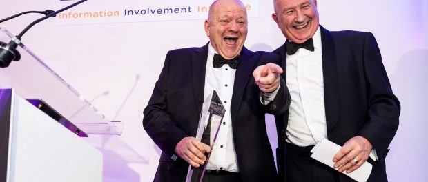 Malcolm Skinner on left with Jim Doherty