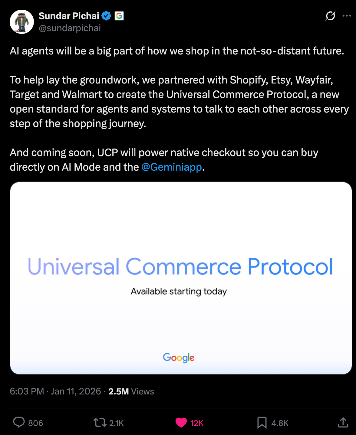 Everything You Wanted to Know about Google’s New Universal Commerce Protocol (UCP)
