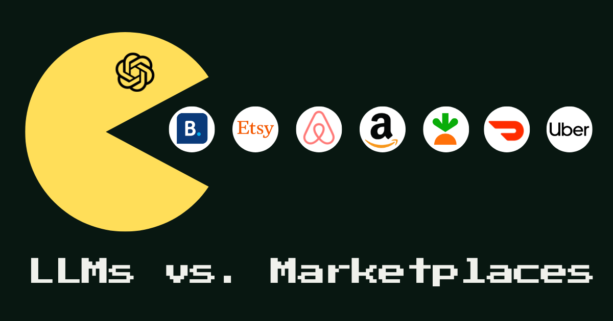 LLMs vs. Marketplaces