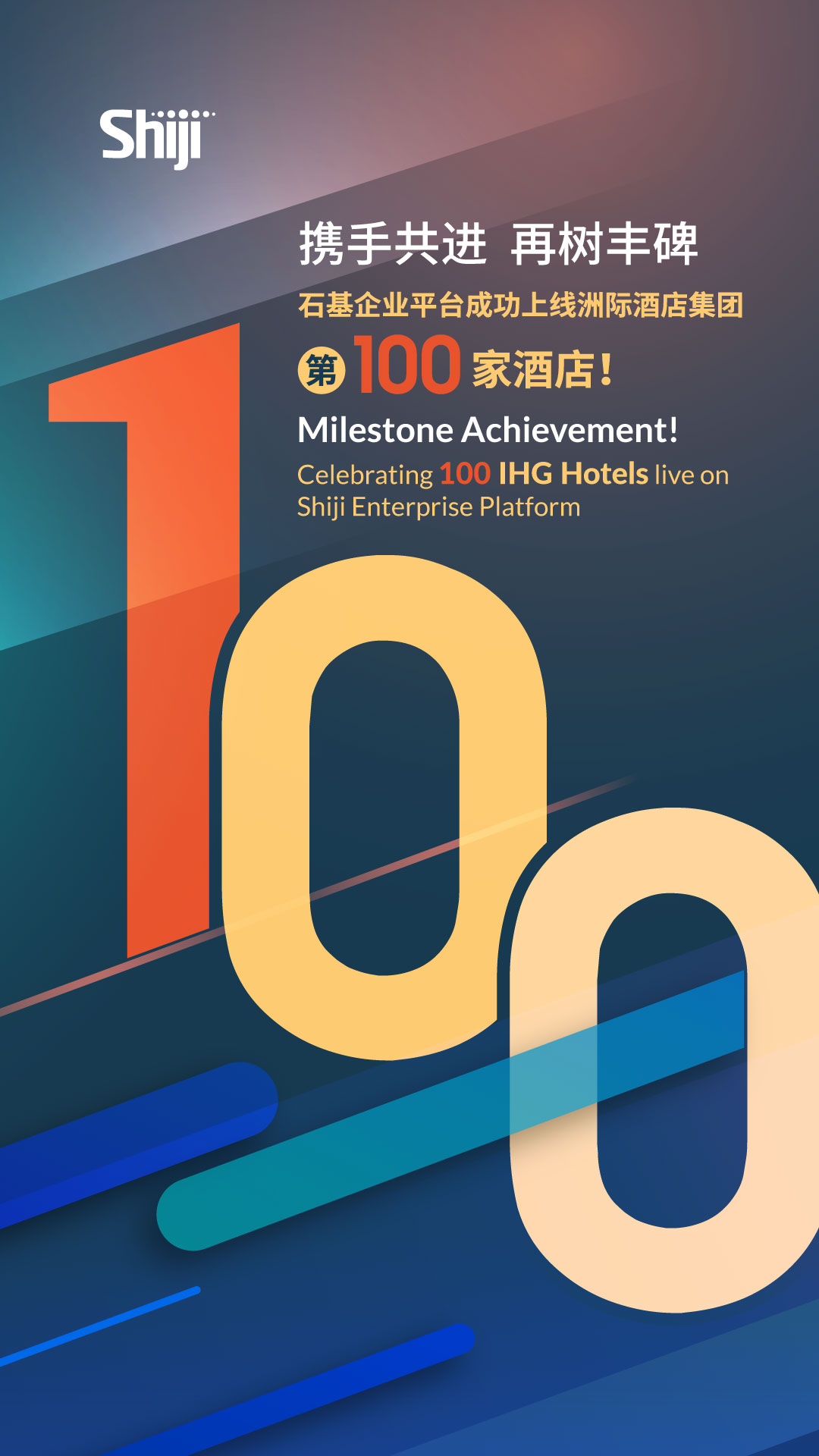Milestone Reached as 100th IHG Hotel Goes Live with Shiji Enterprise Platform