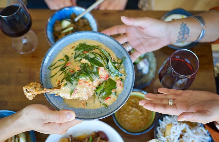 Chicken curry has growing appeal on mainstream restaurant menus