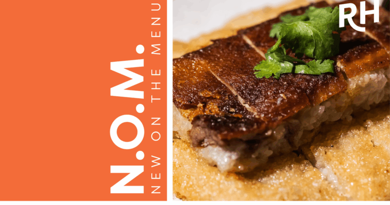 New on the menu: Smoked duck, grilled octopus, and salty Martini