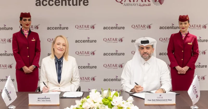 Qatar Airways and Accenture embark on…