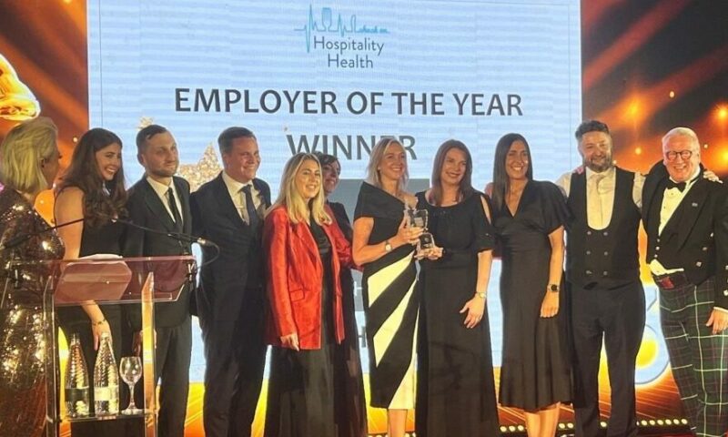 Apex Hotels named Hospitality Health Employer of the Year