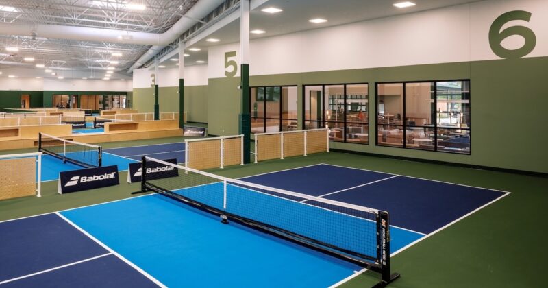 Largest indoor pickleball and food hall venue in Colorado opens