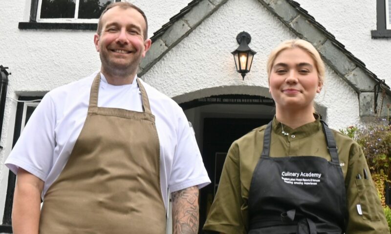 English Lakes Hotels culinary academy takes on two new apprentices