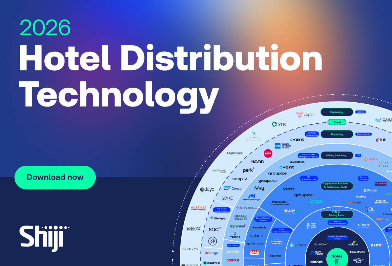 Shiji releases 2026/27 Hotel Distribution Technology Chart: From Channels to Discoverability and “Bookable Everywhere”