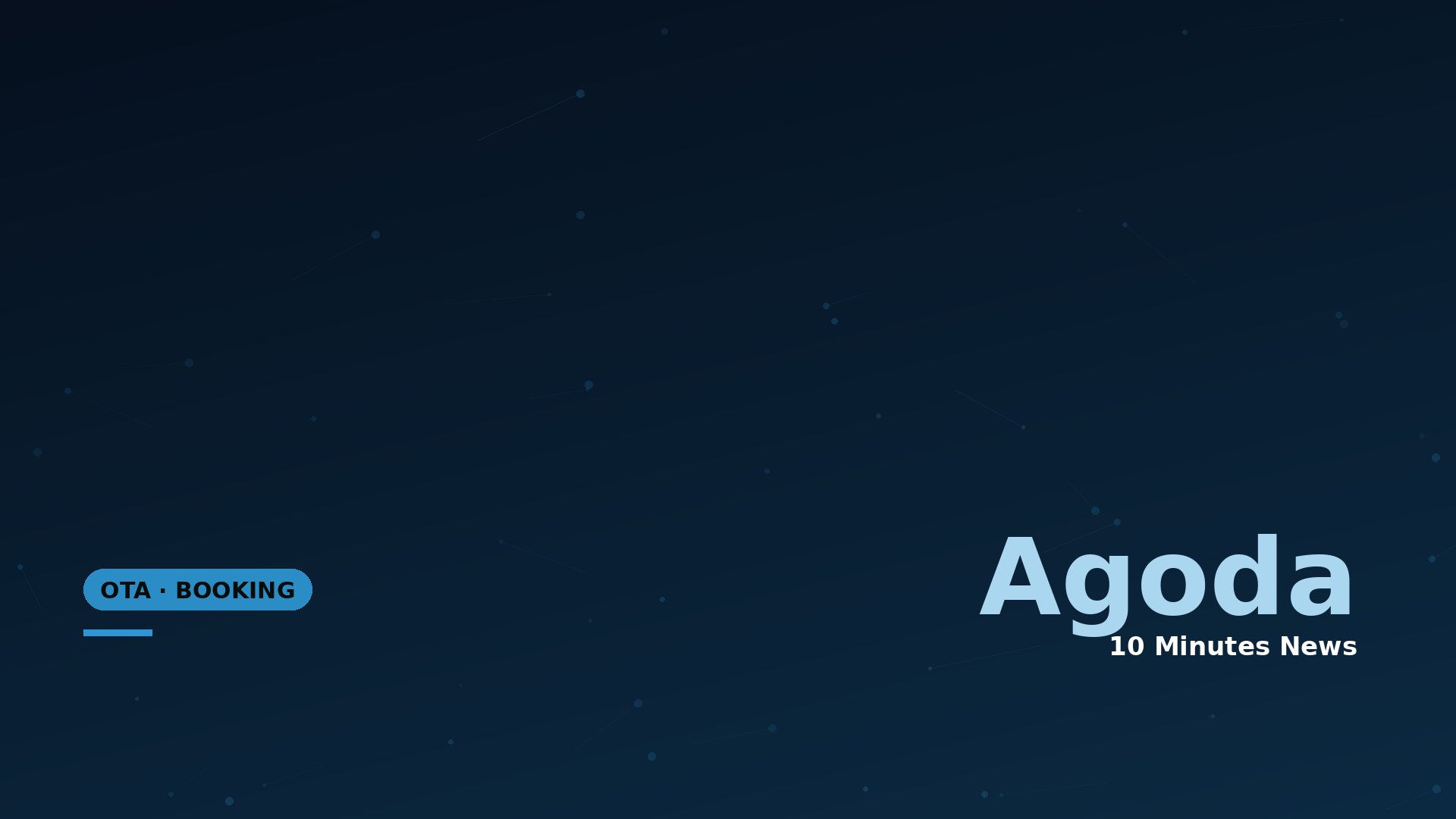 Latest news about Agoda - 10 Minutes News for Hoteliers