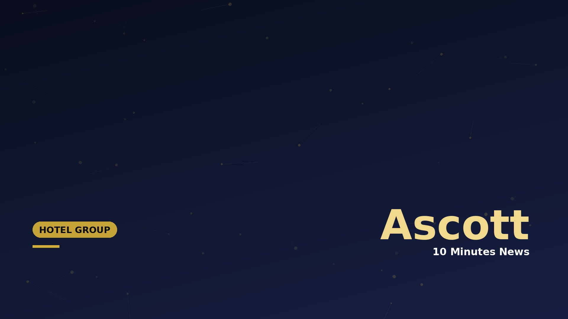 Latest news about Ascott - 10 Minutes News for Hoteliers