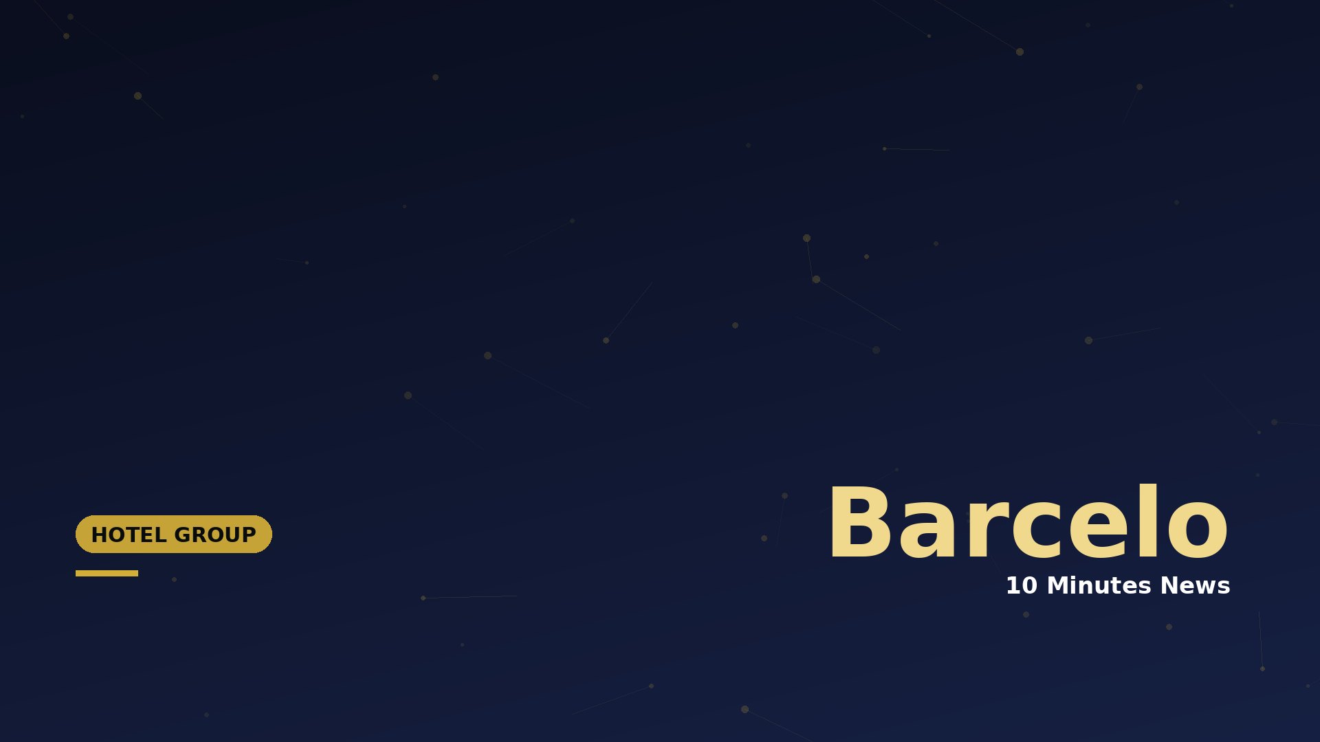 Latest news about Barcelo - 10 Minutes News for Hoteliers