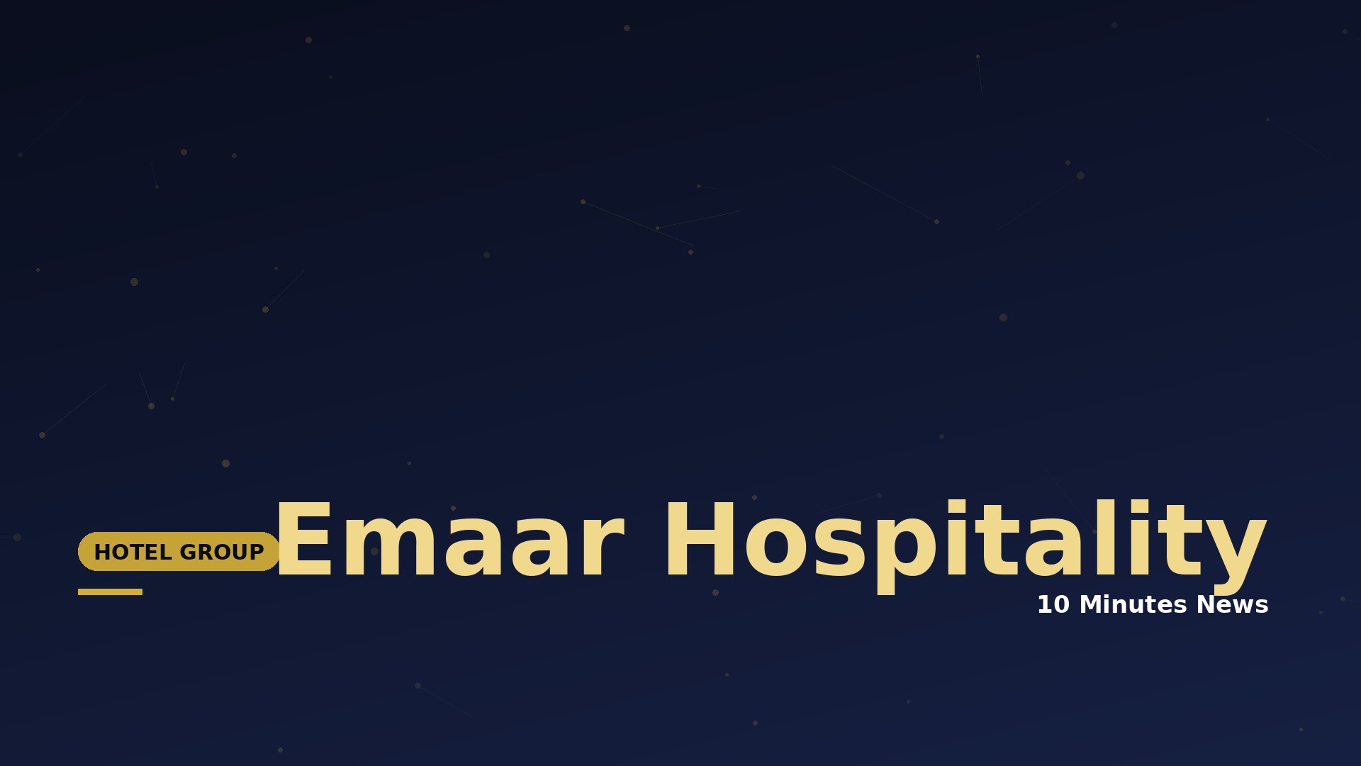 Latest news about Emaar Hospitality - 10 Minutes News for Hoteliers