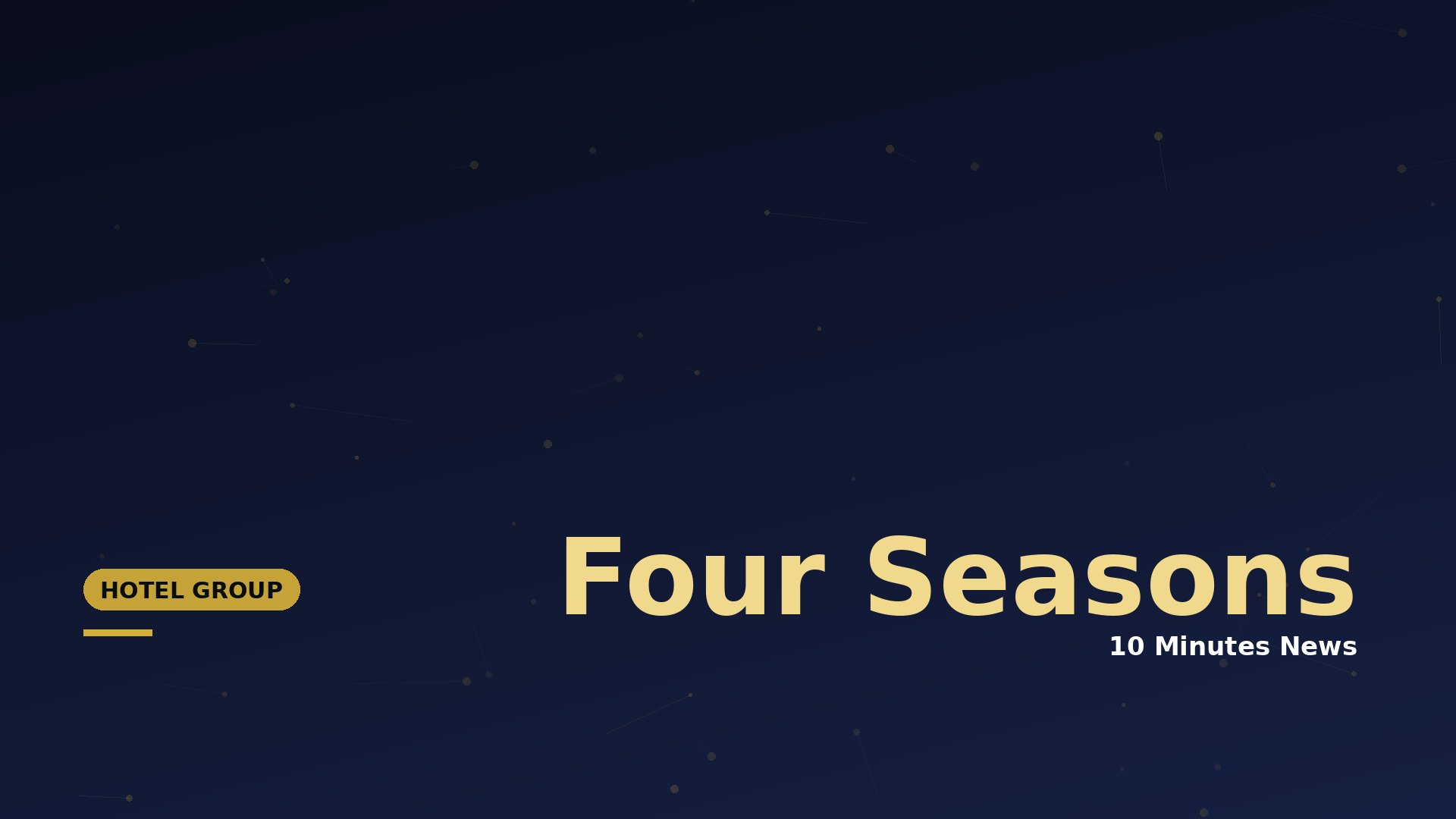 Latest news about Four Seasons - 10 Minutes News for Hoteliers