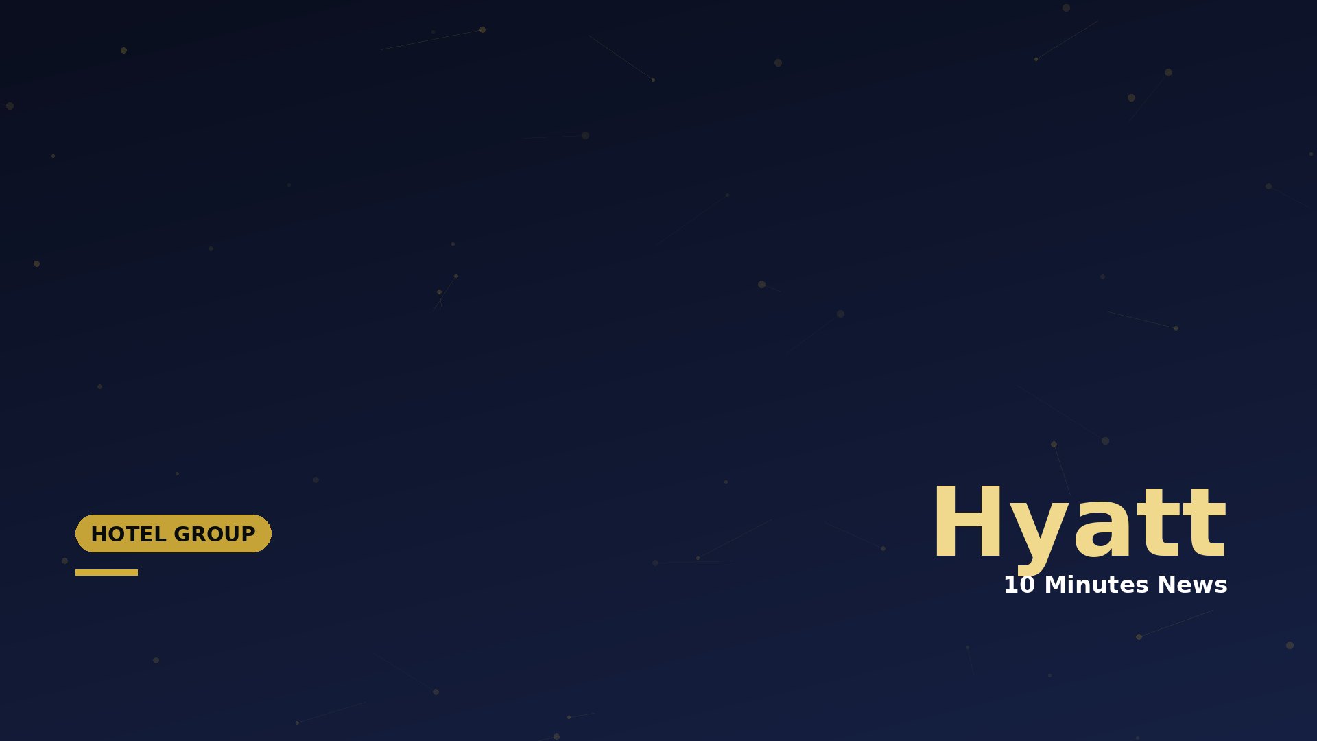 Latest news about Hyatt - 10 Minutes News for Hoteliers