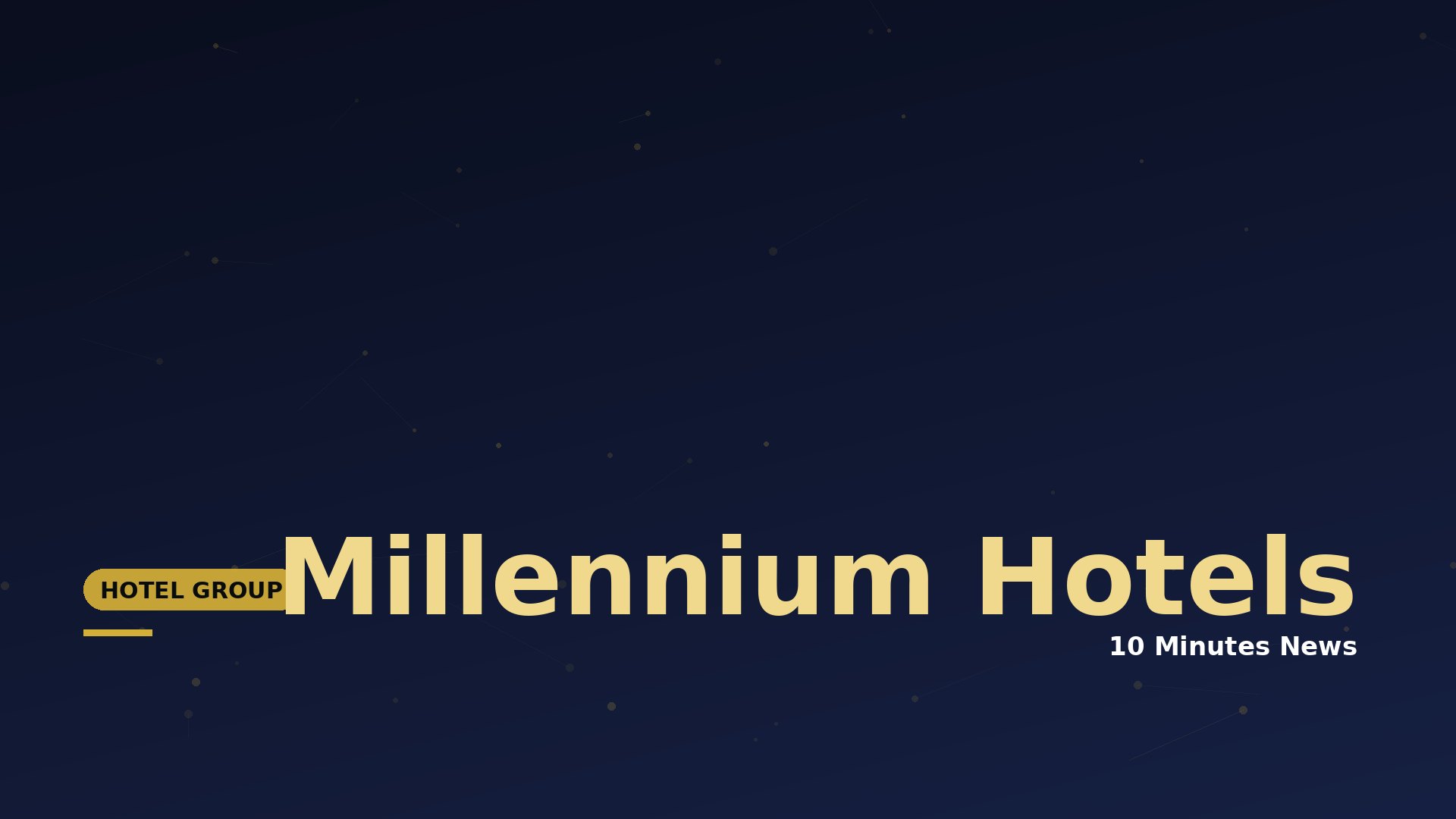 Latest news about Millennium Hotels - 10 Minutes News for Hoteliers