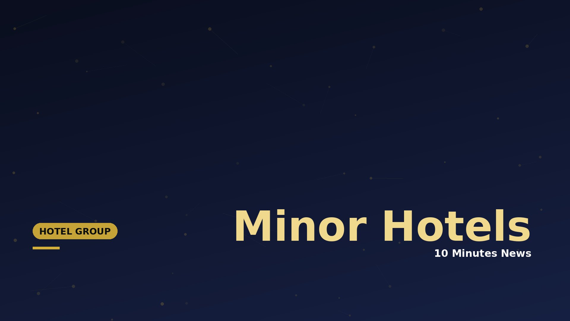 Latest news about Minor Hotels - 10 Minutes News for Hoteliers
