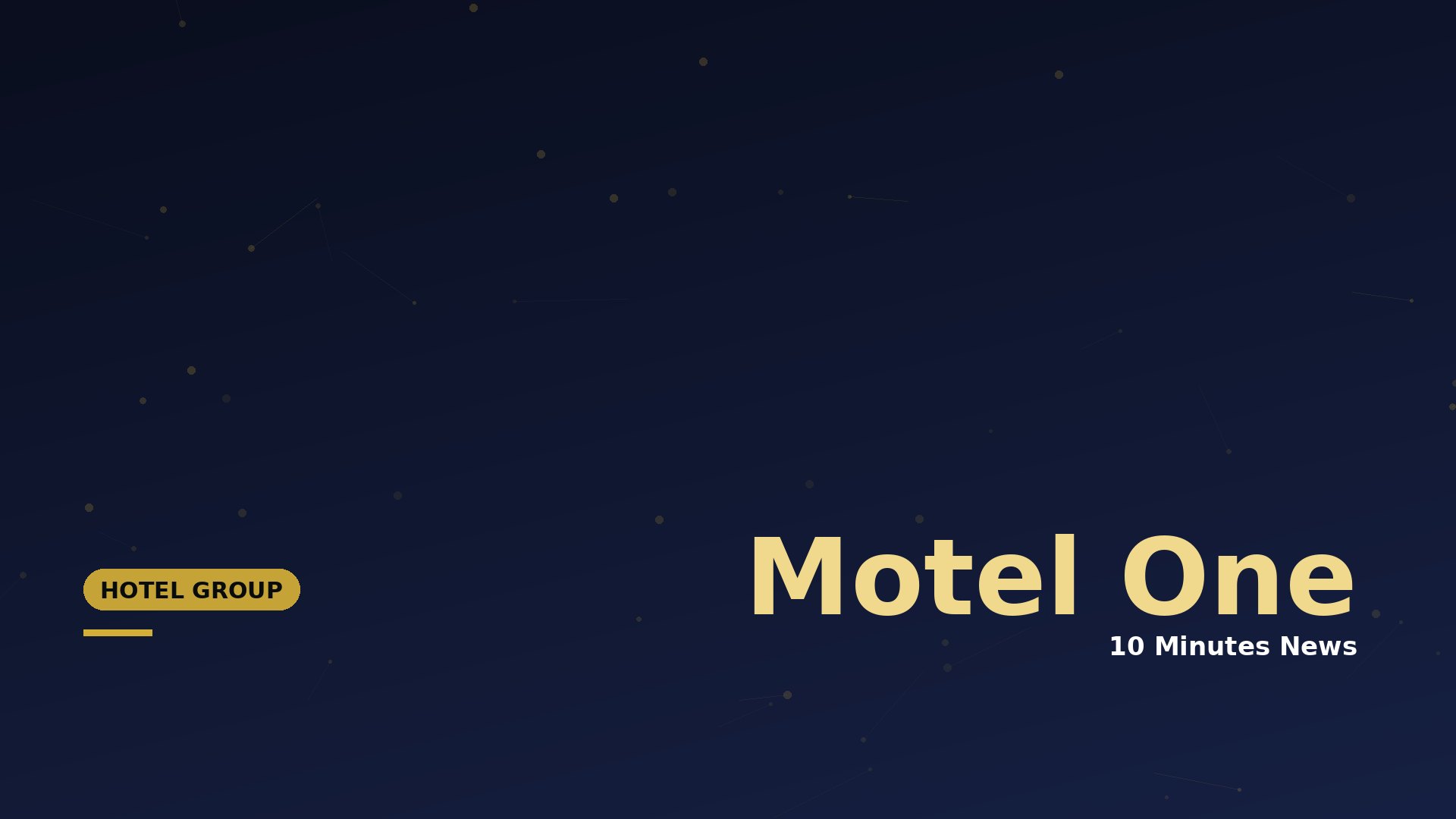 Latest news about Motel One - 10 Minutes News for Hoteliers