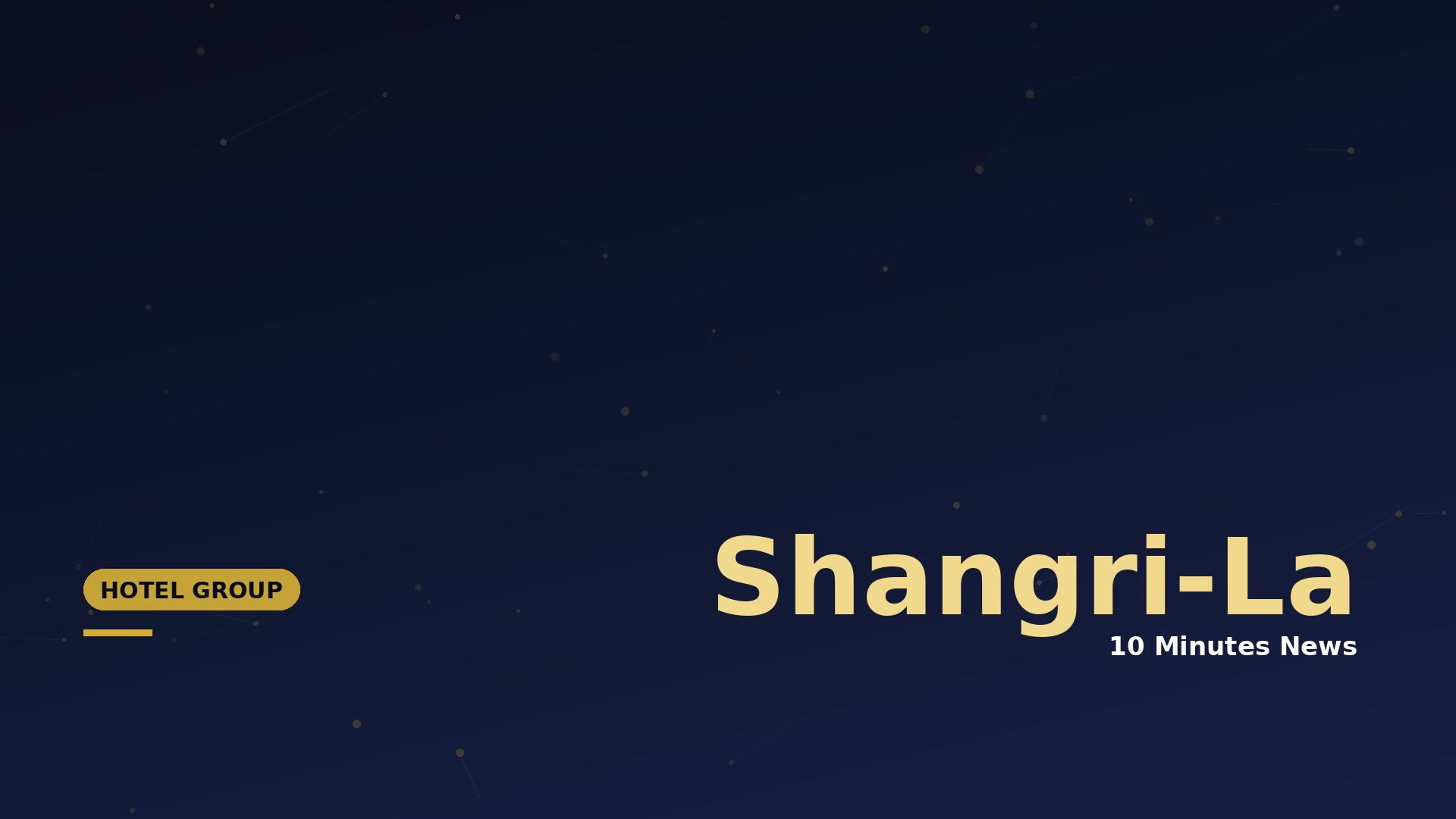 Latest news about Shangri-La - 10 Minutes News for Hoteliers