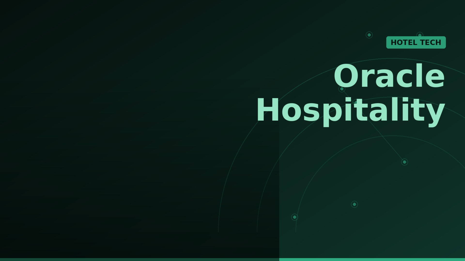 Oracle Hospitality news banner — hotel tech news hub