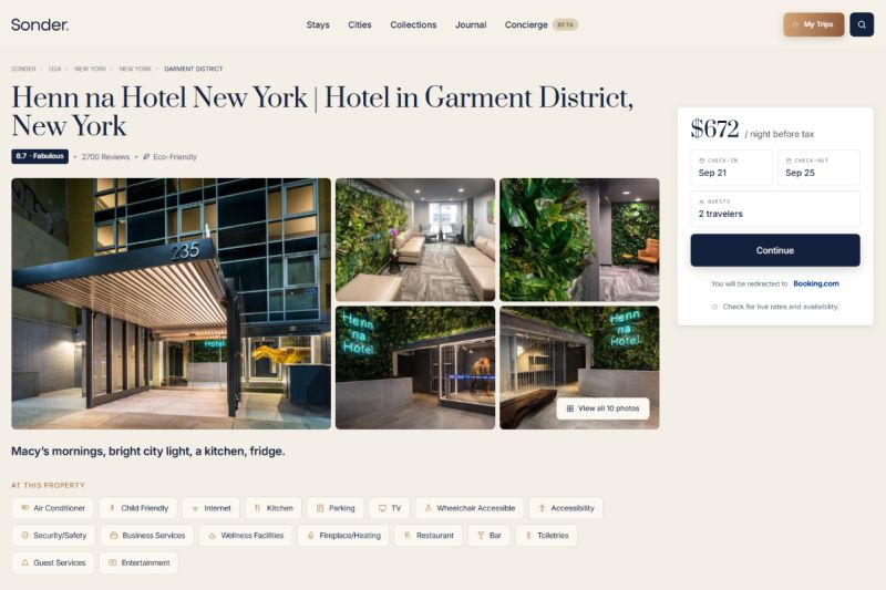 Sonder is back. Sort of. A Vancouver company called TravelAI™, An UpNext Company, just bought the Sonder name out of bankruptcy proceedings and relaunched the site for affiliate marketing. In… | Sean O’Neill